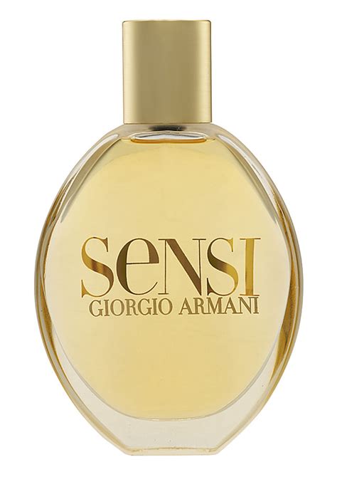 sensi perfume by armani.